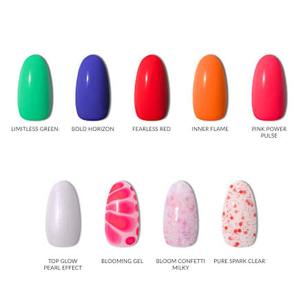 UV Nagellack Top Glow Pearl Effect, 7,2 ml