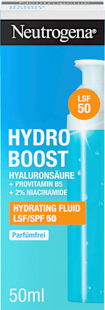 Fluid Hydro Boost Hydrating LSF 50, 50 ml