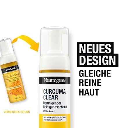 Reinigungsschaum Curcuma Clear, 150 ml