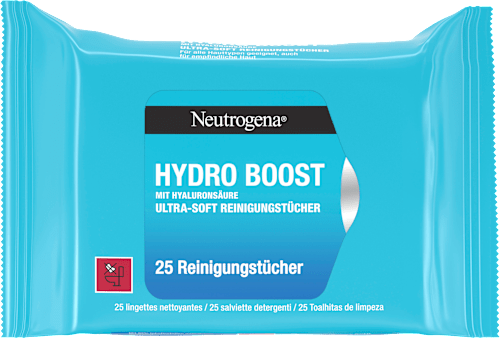 Reinigungstücher Hydro Boost mit Hyaluronsäure ultra-soft, 25 St