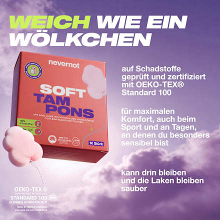 Soft-Tampons, 10 St
