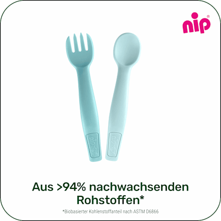 Esslernbesteck rosa/beige 2tlg., 2 St