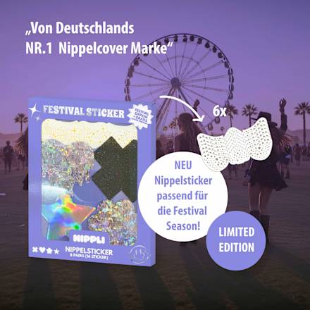 Nippelsticker Festival (8 Paar), 16 St NIPPLI EUROPE GmbH