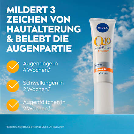 Anti Falten Augencreme Q10 Energy, 15 ml NIVEA