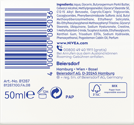 Anti Falten Gesichtscreme Q10 Power LSF 15, 50 ml NIVEA