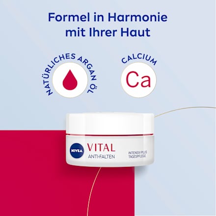 Anti Falten Gesichtscreme Vital LSF 15, 50 ml NIVEA
