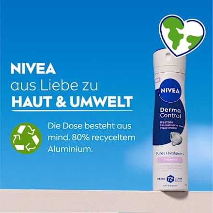 Antitranspirant Deospray Derma Control Restore, 150 ml NIVEA