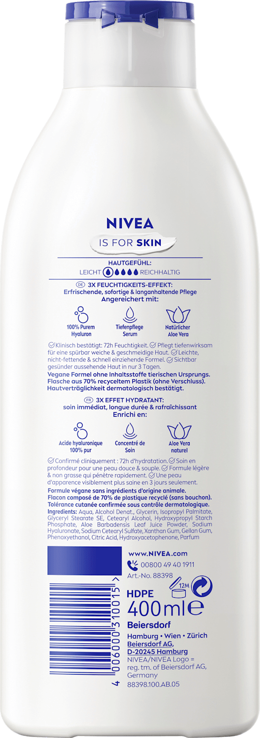 NIVEA Bodylotion Aloe & Pflege, 400 ml