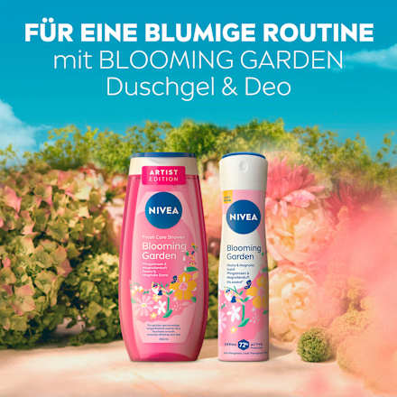 Duschgel Blooming Garden, 250 ml NIVEA