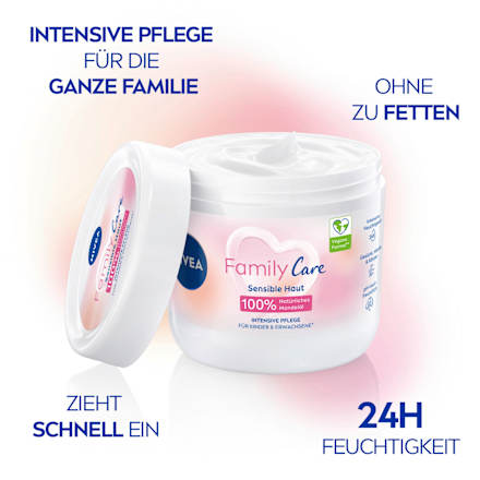 Pflegecreme Family Care, 450 ml
