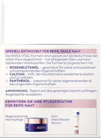 Tagescreme Vital strahlender Teint reichhaltig, 50 ml