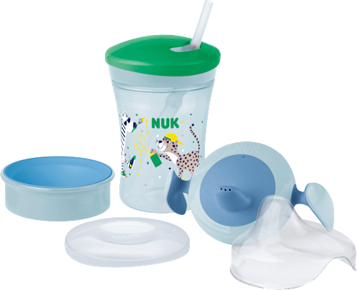 Evolution drinkset, blauw/groen, vanaf 6 maanden, 3-delig