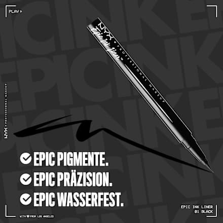 Eyeliner Epic Ink Liner 01 Black, 1 ml