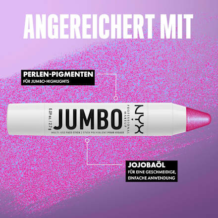Highlighter Jumbo Face Stick 02 Vanilla Ice Cream, 2,7 g NYX PROFESSIONAL MAKEUP