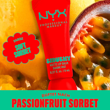 Lippenbalsam Smushy Matte 09 Soft Sorbet, 8 ml