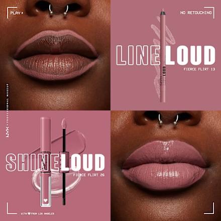 Lippenstift Shine Loud Pro Pigment 26 Fierce Flirt, 1 St
