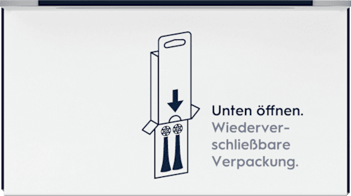 Aufsteckbürste iO Sanfte Reinigung schwarz, 2 St Oral-B