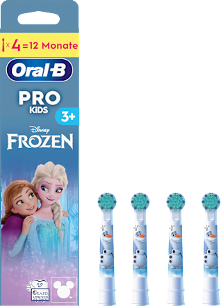 Aufsteckbürsten Kinder PRO Frozen Die Eiskönigin, ab 3 Jahren, 4 St