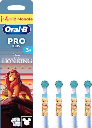 Aufsteckbürsten Kinder PRO König der Löwen, ab 3 Jahren, 4 St