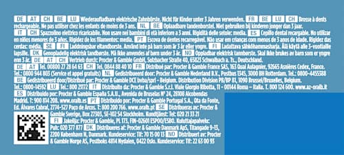 Elektrische Zahnbürste Vitality PRO blue, 1 St