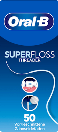 Zahnseide Superfloss Threader, 50 St