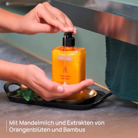 Flüssigseife Thailand Feeling mit Mandelmilch, Orangenblüte & Bambus, 300 ml