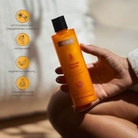 Pflegedusche Thailand Feeling mit Mandelmilch, Orangenblüten & Bambus, 250 ml