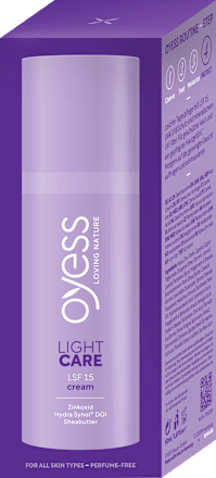 Gesichtscreme loving nature light care, 50 ml oyess