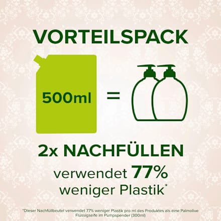 Flüssigseife Neroli & Sandelholz Nachfüllpack, 500 ml