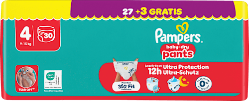 Baby Pants baby-dry Gr. 4 (9-15 kg), 30 St