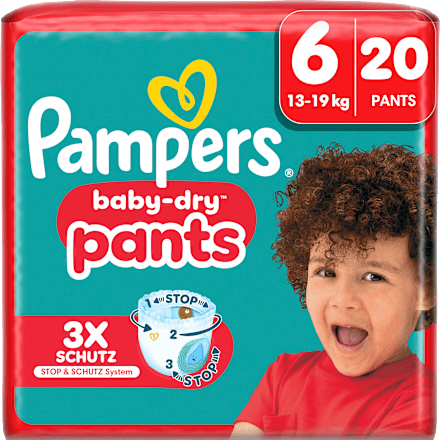 Baby Pants Baby Dry Gr. 6 XL (13-19 kg), 20 St