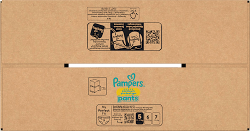Baby Pants Premium Protection Maat 5 Junior (11-17 kg), Maandbox, 144 stuks