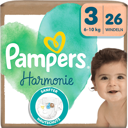 Windeln Harmonie Gr.3 Midi (6-10 kg), 26 St Pampers Harmonie