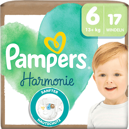 Windeln Harmonie Junior Gr. 6 (13+ kg), 17 St Pampers Harmonie