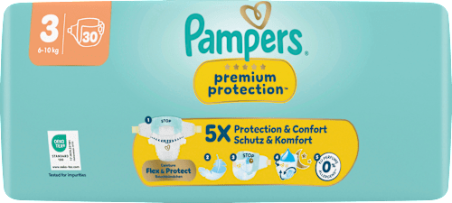 Windeln premium protection Gr. 3 Midi (6-10 kg), 30 St