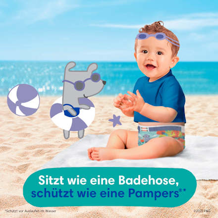 Splashers zwemluiers maat 5-6 (14+ kg), 10 stuks