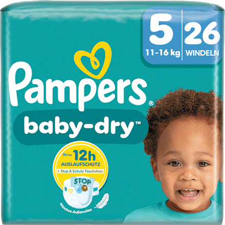 Baby Dry Luiers Maat 5 Junior (11-16 kg), 26 stuks