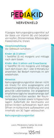 Nervenheld Vitamin B6, 125 ml