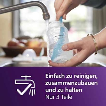 Babyflaschen Set Natural Response klein 4tlg, von Geburt an, 1 St