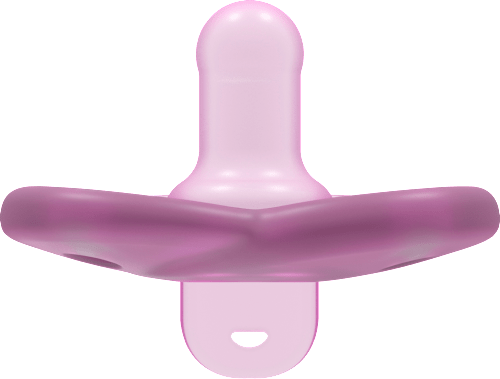 Schnuller Soothie Silikon, rosa/pink, 0-6 Monate, 2 St PHILIPS AVENT