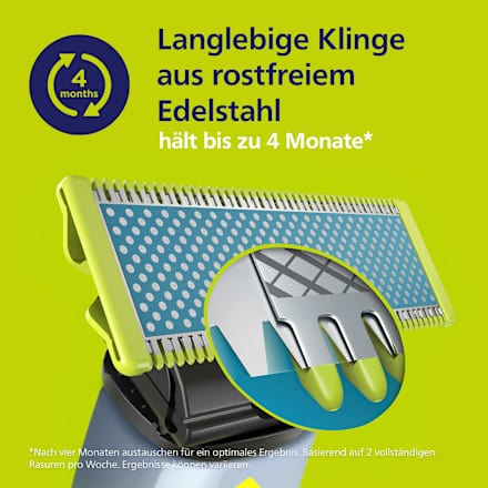 Rasierklinge, OneBlade First Shave QP215/50, 1 St