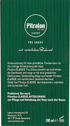 Pre Shave Classic, 100 ml