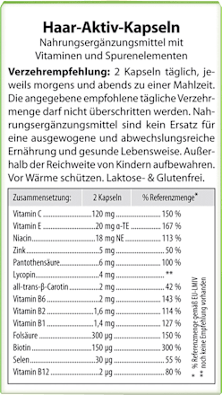 Haar-Aktiv-Kapseln 60 St., 42 g
