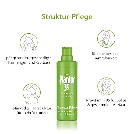 Haarkur Struktur-Pflege, 30 ml Plantur 39