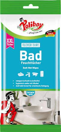 Badreiniger Feuchttücher, 24 St