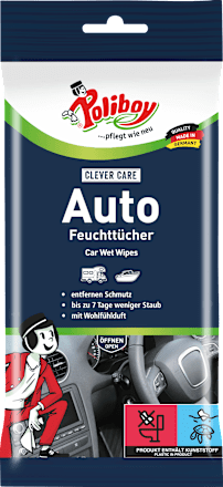 Feuchte Reinigungstücher für Autopflege, 20 St