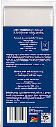 Silber Pflege, Tuch für Silber & Gold, 1 St