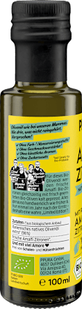 Extra vierge olijfolie "Amalfi Lemon" met verse Amalfi citroenen, 100 ml