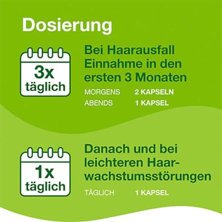 Kapseln für den Nährstoffbedarf der Haarwurzel, 120 St