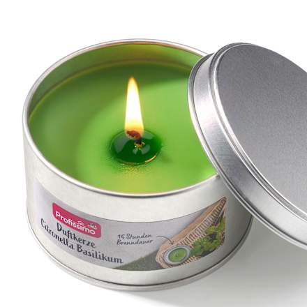Duftkerze Citronella Basilikum, 1 St